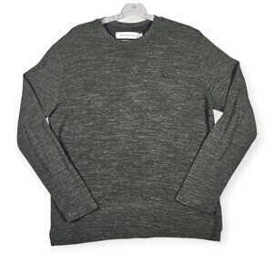 Calvin Klein Jeans | Thermal Waffle Shirt | Men's | Small | Heather Green | Long